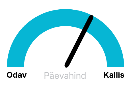 Homne elektri börsihind